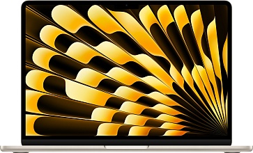 Ноутбук Apple MacBook Air 13 (M5, 10C CPU/10C GPU, 2026), 16 ГБ, 1 ТБ SSD, Starlight (сияющая звезда)
