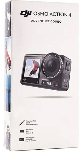 Экшн-камера DJI Osmo Action 4 Adventure Combo