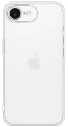 Чехол силиконовый для iPhone 16e, прозрачный