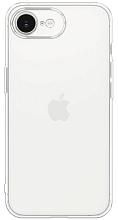 Чехол силиконовый для iPhone 16e, прозрачный