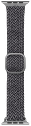 Плетеный ремешок Uniq ASPEN Strap Braided для Apple Watch 42/44/45мм, серый