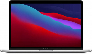 Ноутбук Apple MacBook Pro 13 Late 2020 (Apple M1/13"/2560x1600/16GB/256GB SSD/DVD нет/Apple graphics 8-core/Wi-Fi/Bluetooth/macOS) Z11D0003C, Cеребристый
