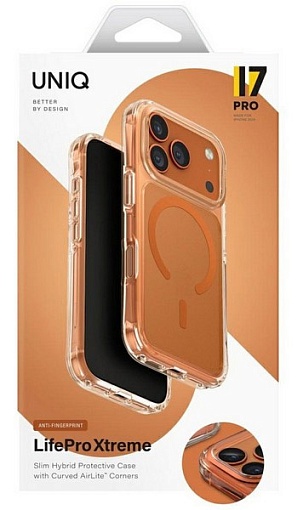 Чехол Uniq LifePro Xtreme (AF) с MagSafe для iPhone 17 Pro