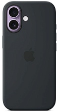 Apple Silicone Case с MagSafe для iPhone 17, черный (Black) MGF14FE/A
