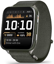 Garmin Venu X1, темно-зеленые с черным ремешком (010-02980-03)