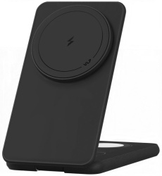Беспроводное зарядное устройство VLP Alum Power Pro для iPhone, черный титан (1092012)