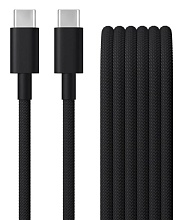 Beats Woven Cable USB-C to USB-C 1,5 м, Динамичный чёрный (Bolt Black)