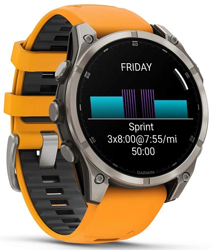 Умные часы Garmin Fenix 8 47 мм AMOLED