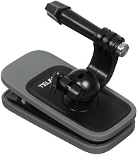 Клипса с магнитным креплением Telesin magnetic clip mount, черный (GP-JFM-009)