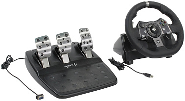 Руль Logitech G G920 Driving Force, черный