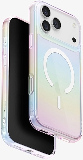 Чехол Uniq Iridescia Holo Quartz с Magsafe для iPhone 17 Pro Max