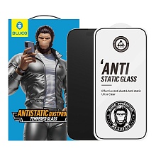 Защитное стекло BlueO Narrow border Anti-Static (антистатик) для iPhone 16 Pro, черный (PBJ1-16-6)