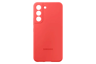 Чехол-накладка Silicone Cover для Samsung Galaxy S22 EF-PS901TPEGRU, красный