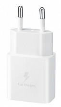 Сетевое зарядное устройство Samsung USB Type-C 15Вт (EP-T1510XWEGRU) Белый