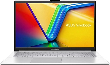Asus Vivobook Go 15 E1504FA-BQ867 15.6" (AMD Ryzen 5 7520U, AMD Radeon 610M) 16ГБ, 512ГБ SSD, noOS, серебристый (90NB0ZR1-M01EC0)