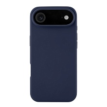 Чехол uBear Touch Mag Case с MagSafe для iPhone Air (силикон, софт-тач), темно-синий (CS548DB66ATH-I25M)