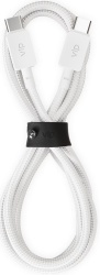 Дата-кабель VLP Force Line USB-C 100W 2 м, белый (1036004)