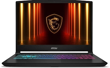 Ноутбук MSI Katana 15 HX B14WFK-804XRU (Intel Core i7 14650HX, NVIDIA GeForce RTX 5060) 32ГБ, 1ТБ SSD, noOS, черный (9S7-1587C1-804)