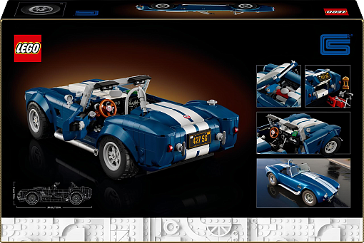 Конструктор LEGO Icons 10357 Shelby Cobra 427 S/C