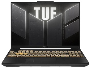 Asus TUF Gaming F16 FX607VU-RL061 (Intel Core i5 210H, NVIDIA GeForce RTX 4050) 16ГБ, 512ГБ SSD, noOS, серый (90NR0N06-M002T0)
