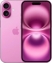 Смартфон Apple iPhone 16 eSim 256GB, Pink (розовый)