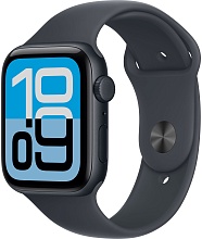 Умные часы Apple Watch SE 3 44mm (2025) Midnight Aluminum Case with Sport Band Midnight