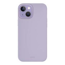 Чехол Uniq Lino для iPhone 14 Plus, лавандовый (IP6.7M(2022)-LINOLAV)