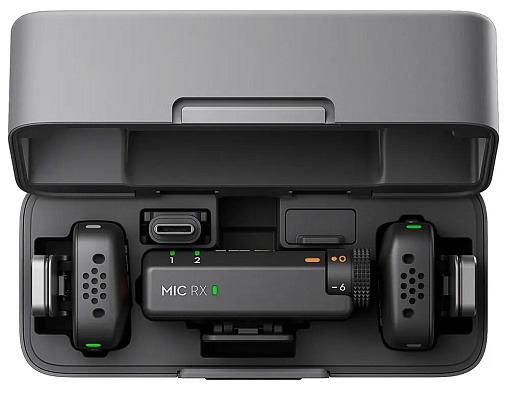 Беспроводной микрофон DJI Mic Mini (2 TX + 1 Mobile RX + Charging Case)