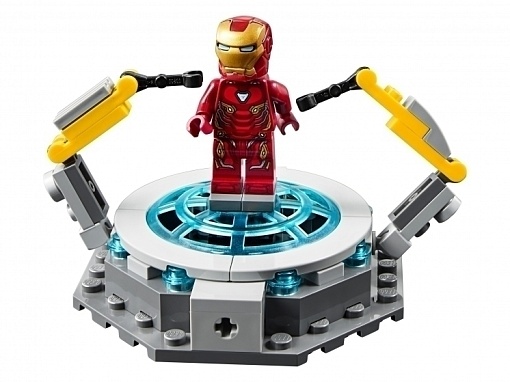 Конструктор LEGO Marvel Super Heroes 76125 Avengers Лаборатория Железного человека