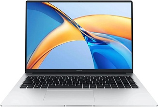Honor MagicBook X16 (Ryzen 5/16ГБ/512ГБ/noOS) серебристый (5301AJYF)