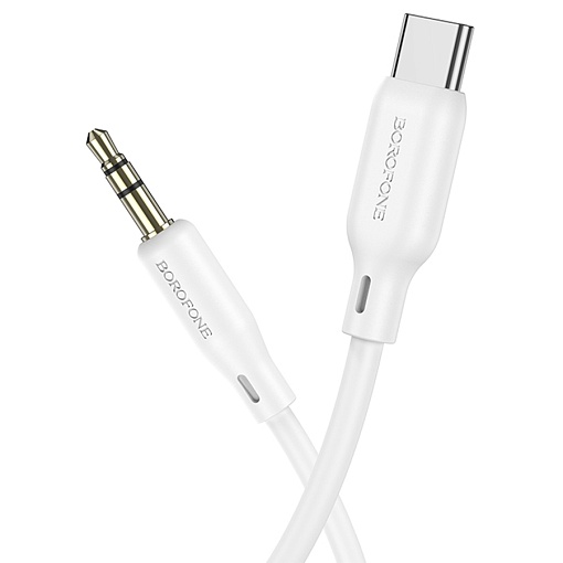 Аудиокабель BOROFONE BL18 AUX Jack 3,5 (m) - Type-C (m), 1 м