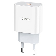 Сетевое зарядное устройство HOCO C76A PD20W, белый