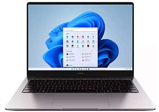 Honor MagicBook X14 2025 GDG-X (Intel Core i3 1315U, Intel UHD Graphics) 8ГБ, 512ГБ, Windows 11 Home, серый (5301APNN)