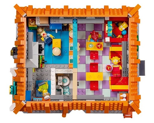 Конструктор LEGO Icons Симпсоны: Красти Бургер