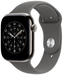 Ремешок Apple Watch 46мм Stone Gray Sport Band - M/L (MXLY3FE/A)