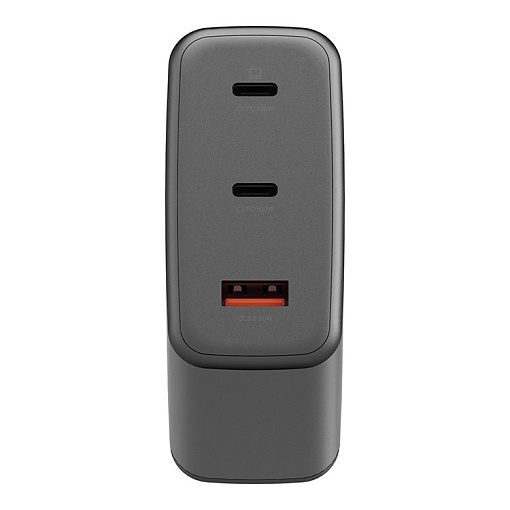 Сетевое зарядное устройство EnergEA AmpCharge GaN100, 2USB-C + USB-A PD/PPS/QC3.0 total 100W