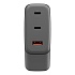 Сетевое зарядное устройство EnergEA AmpCharge GaN100, 2USB-C + USB-A PD/PPS/QC3.0 total 100W