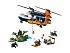 Конструктор LEGO City 60437 Исследователь джунглей: вертолет в базовом лагере
