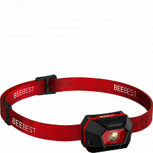 Налобный фонарь Xiaomi Beebest Ultra Light FH100, черный/красный 