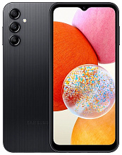 Смартфон Samsung Galaxy A14 4/128 Гб, черный