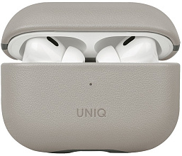 Чехол Uniq Lyden DS для AirPods Pro 2, Ivory/Lychen Green (AIRPODSPRO2-LDSIVYLGRN)