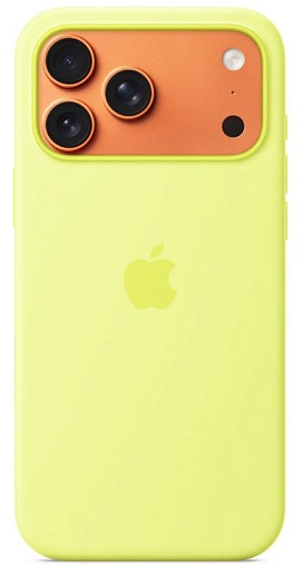 Чехол Apple Silicone Case с MagSafe для iPhone 17 Pro
