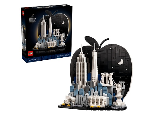 Конструктор LEGO Architecture 21066 Нью-Йорк:Большое яблоко