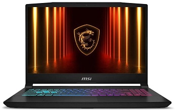 MSI Katana 15 HX B14WGK-226XRU (Intel Core i7 14650HX, NVIDIA GeForce RTX 5070) 32ГБ, 1ТБ SSD, DOS, черный (9S7-1587C1-865)