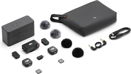 Беспроводной микрофон DJI Mic 3 (2 TX + 1 RX + Charging Case)