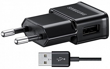 Samsung ЗУ+microUSB 1A, черный цвет