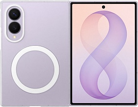 Samsung Clear Magnet Case Galaxy Z Fold8, прозрачный