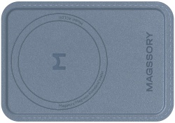 Кардхолдер Magssory Duo с подставкой и магнитами, с Magsafe, кобальт