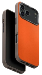 Чехол Uniq Lyden DS с MagSafe для iPhone 17 Pro, Flame Orange/Flint Grey (IP6.3P(2025)-LDSFORGFGRY)