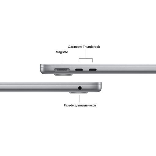 Ноутбук Apple MacBook Air 13 (M3, 8C CPU/8C GPU, 2024), 16 ГБ
